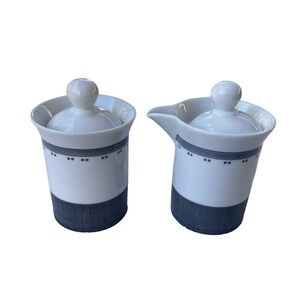 DANSK CREAM AND SUGAR SET